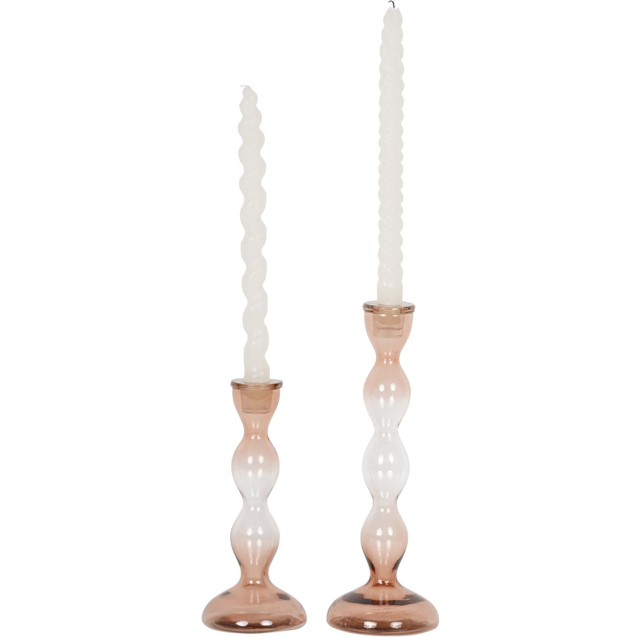 Small Rose Ombre Candlestick