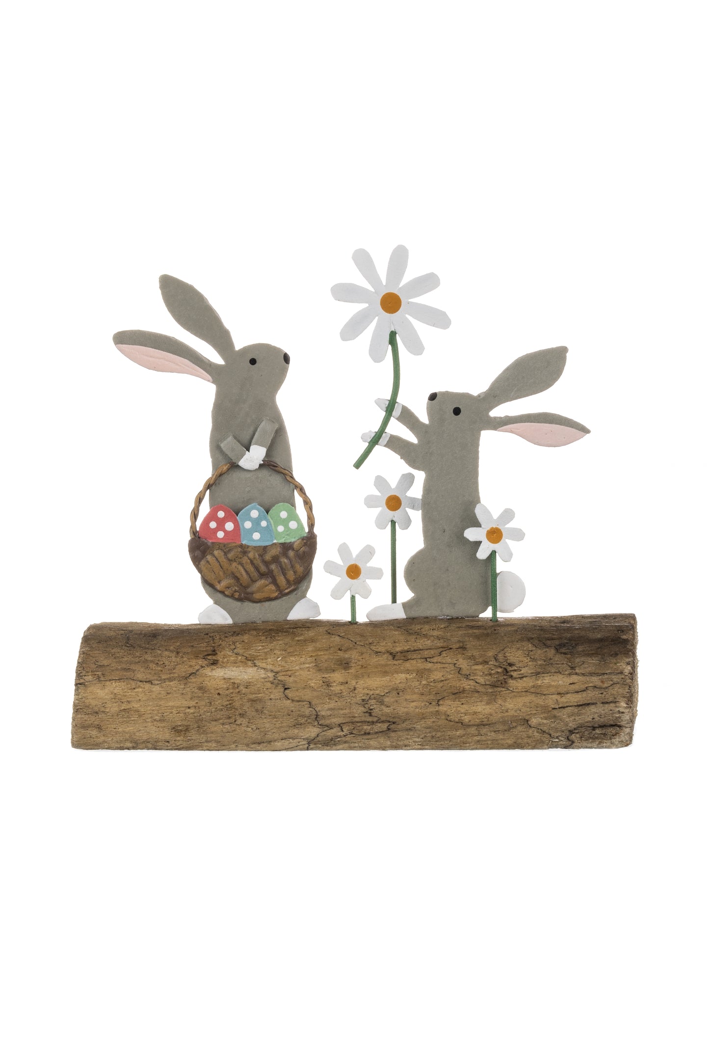 Daisy Bunny Log