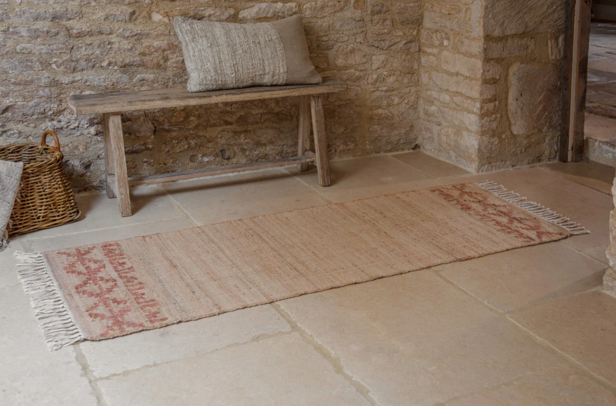 Jute & Cotton Runner