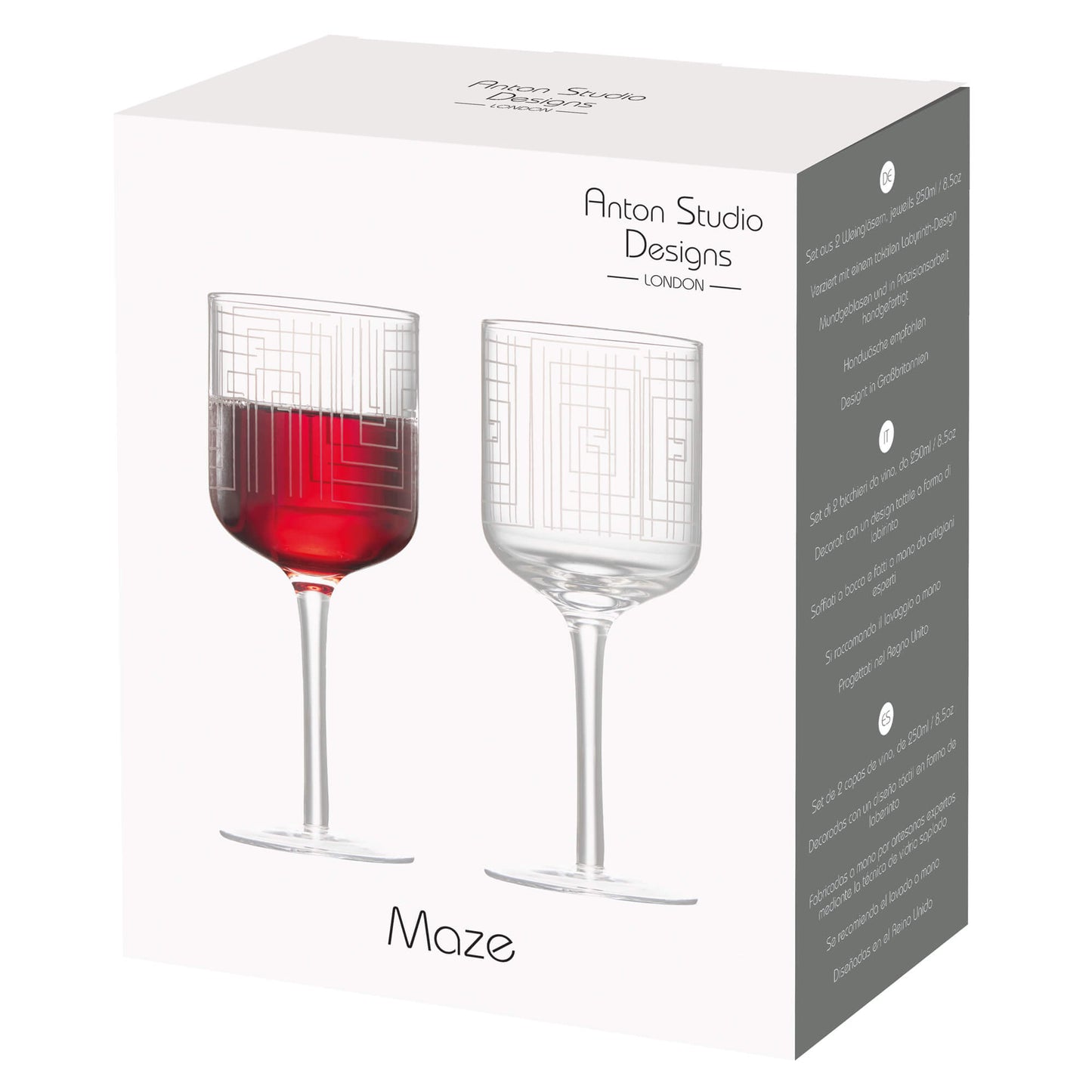 Maze Wine Glass Set