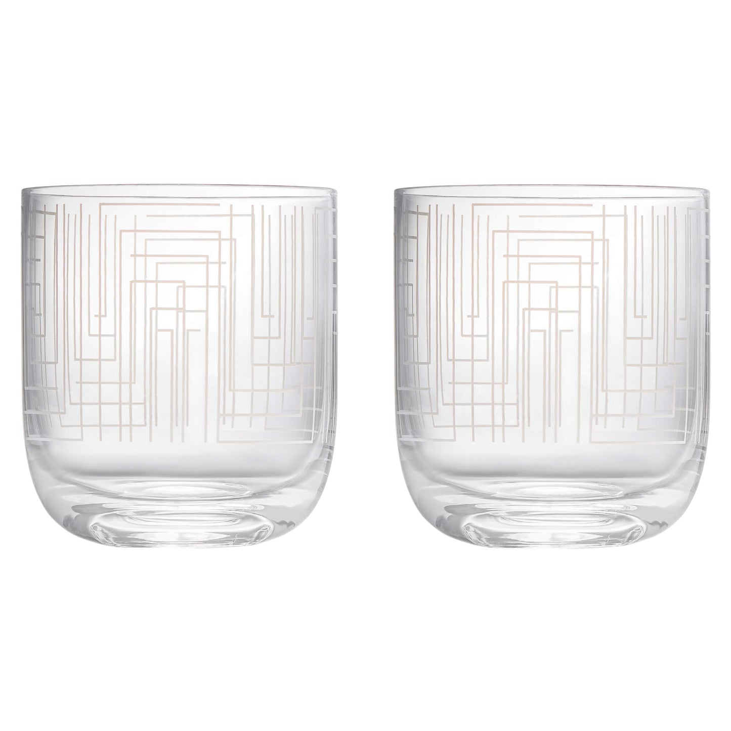 Maze Tumbler Glass Set