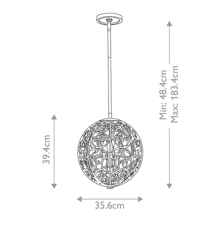 Arabesque Chandelier