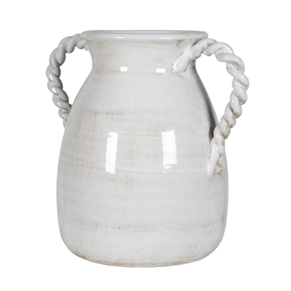 Twisted Handle Urn