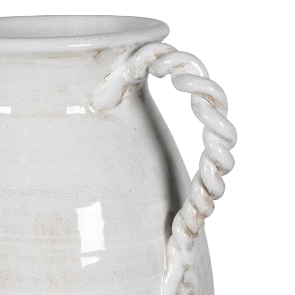Twisted Handle Urn