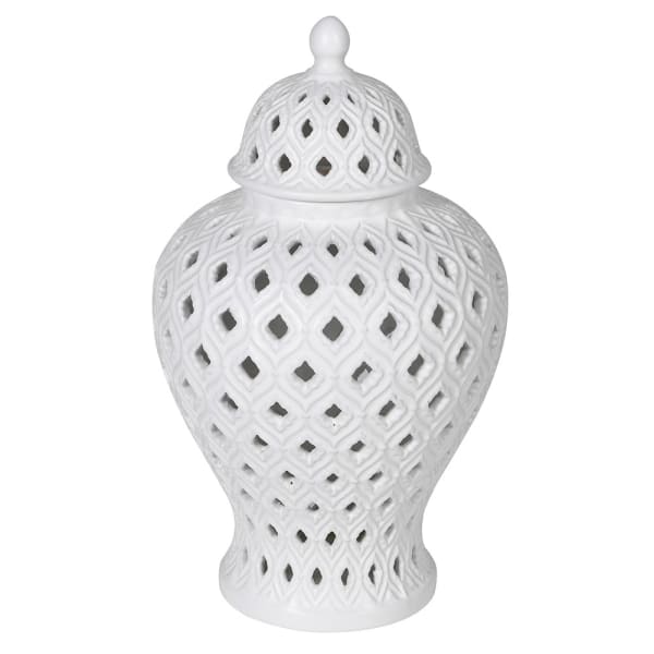 Lattice Ginger Jar