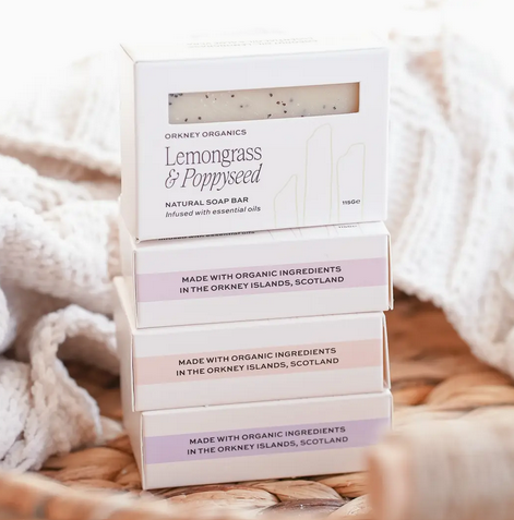 Lemongrass Poppy Seed Natural Soap Bar