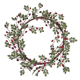 Rose Berry Wreath