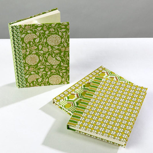 Green Jaipur Notebook
