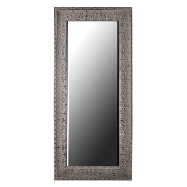 Large Embossed Mirror