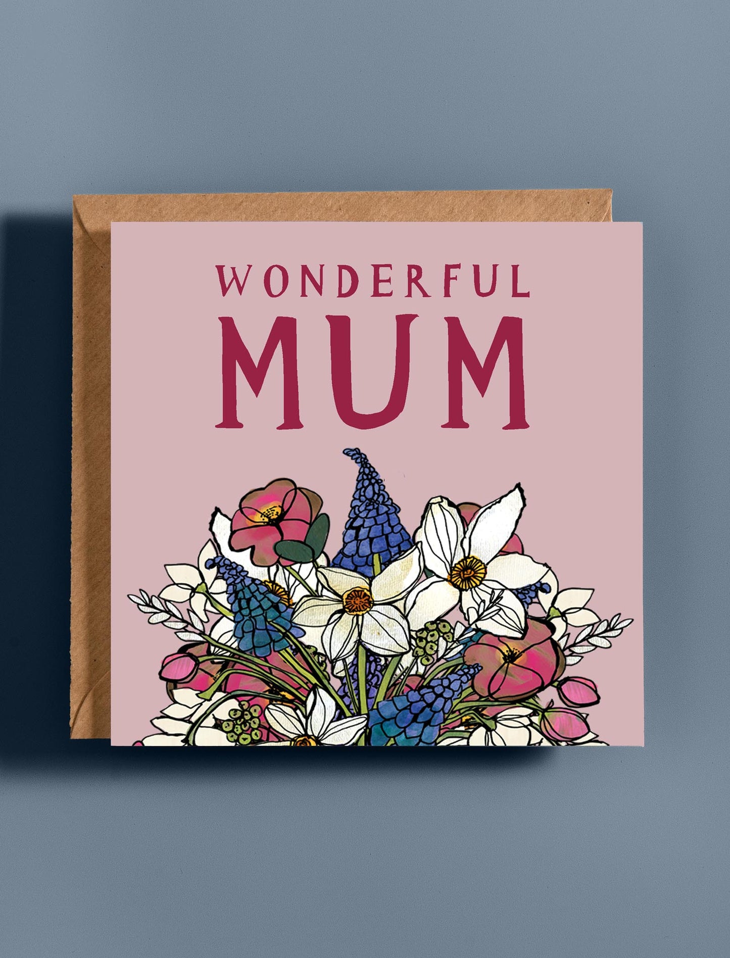 Wonderful Mum Card