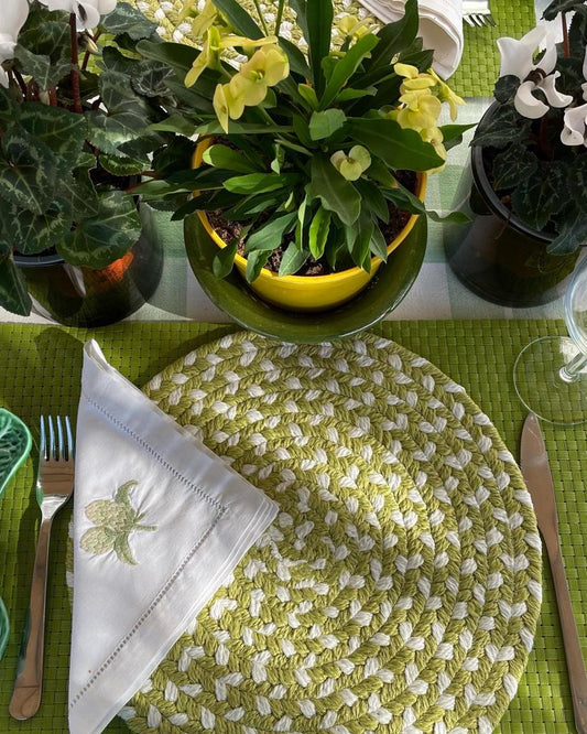 Apple Green Recycled Placemat