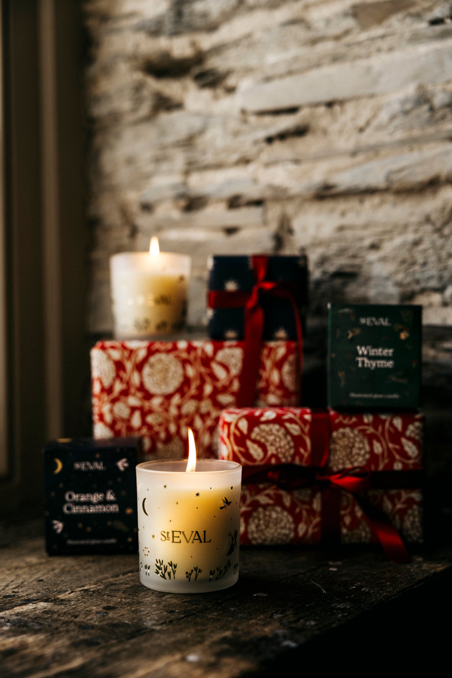 Figgy Pudding Wonderland Glass Candle