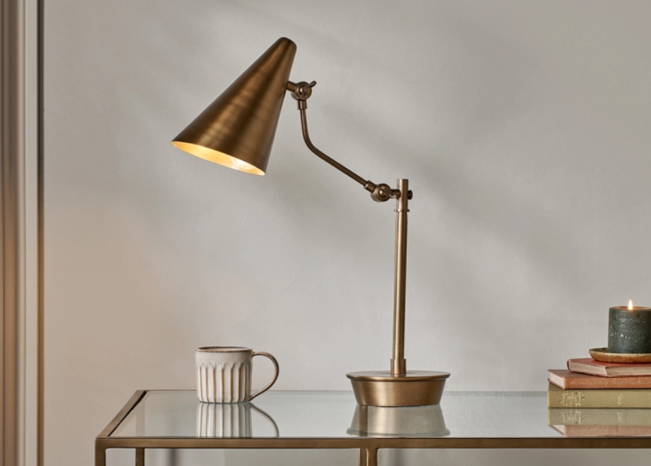 Brass Task Lamp