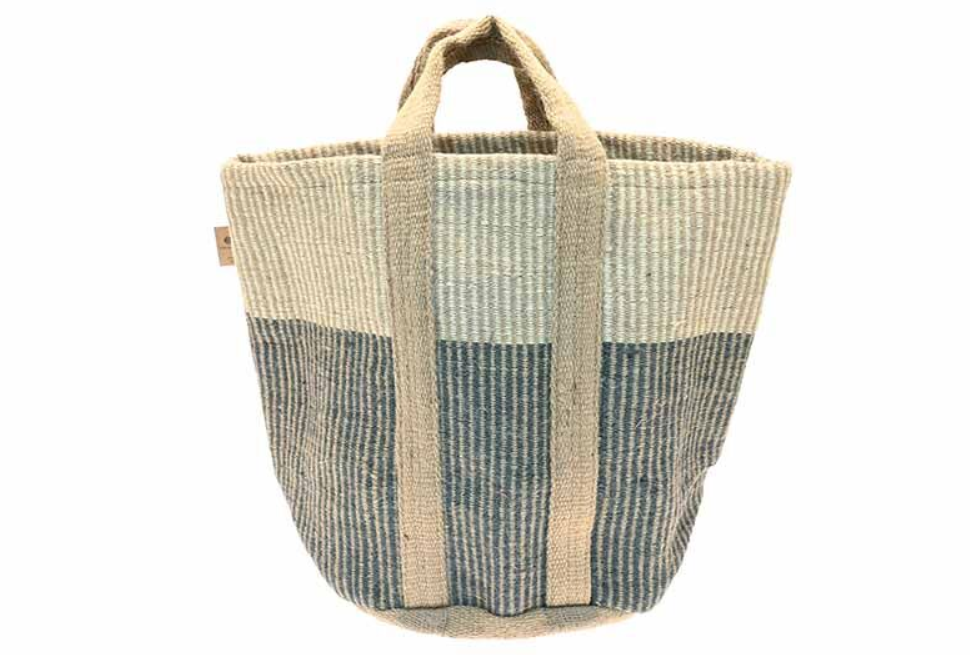 Brown Jute Storage Basket