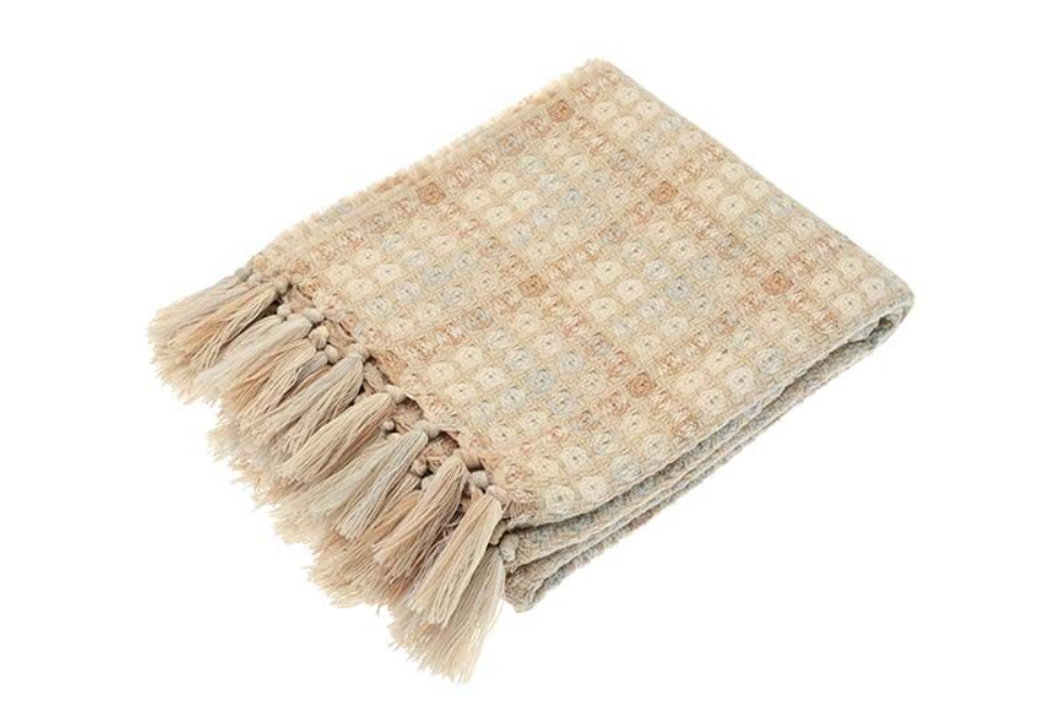 Kielder Cream Throw
