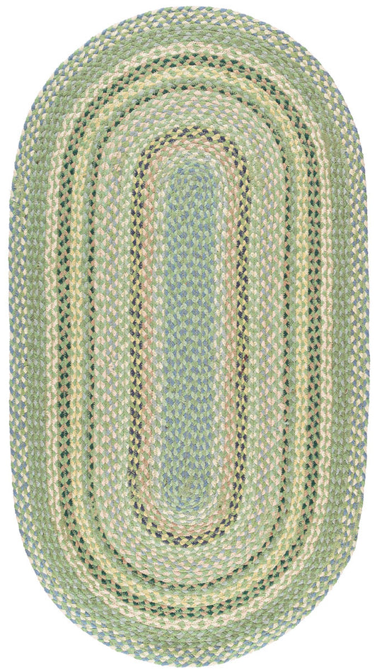Mint Oval Small Rug