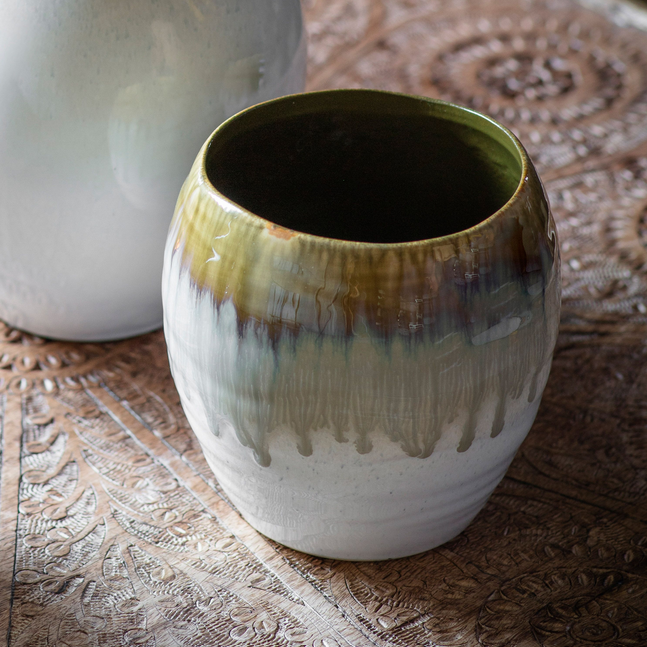Drip Glaze Pot