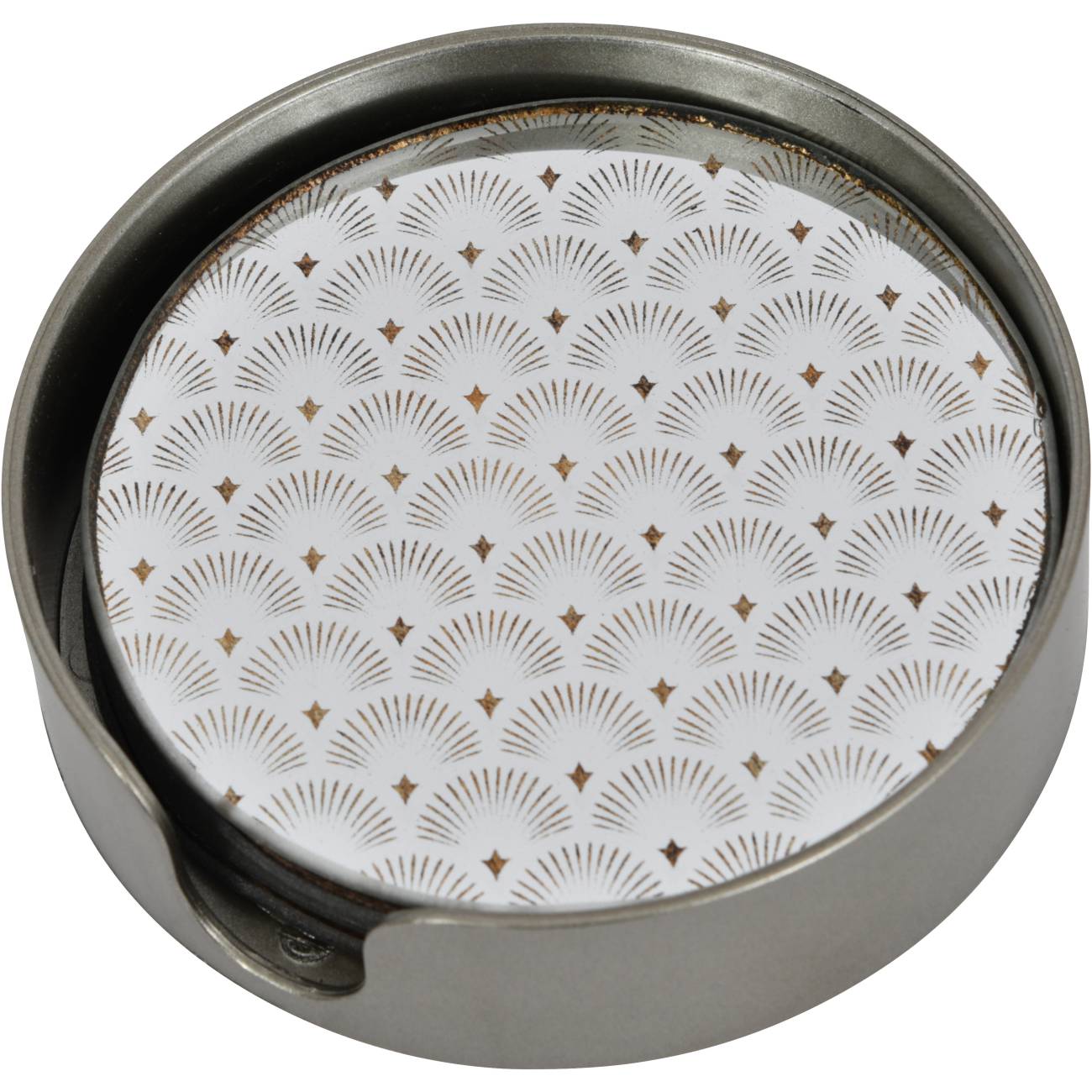 Deco Scallop Coasters