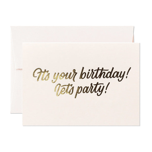 It's Your Birthday, Let's Party