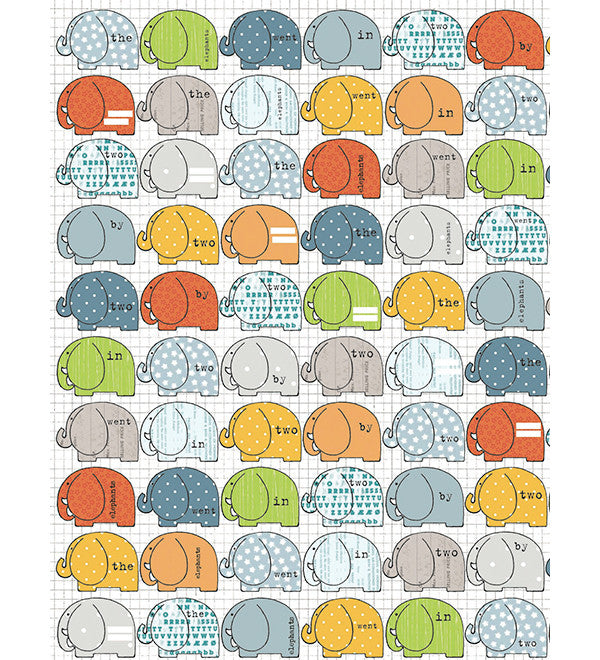 Elephants Wrapping Paper