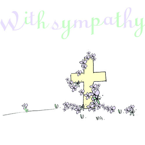 With Sympathy Card
