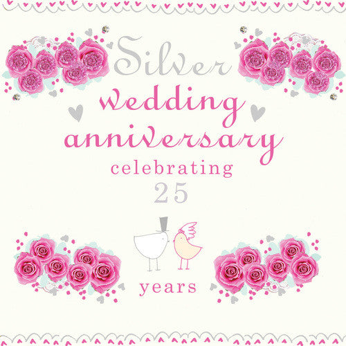 Silver Anniversary Card