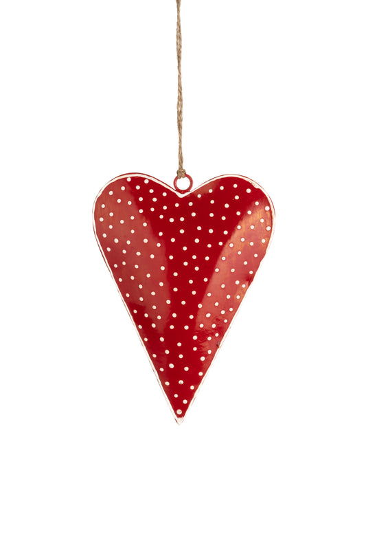 Medium Dotty Red Heart