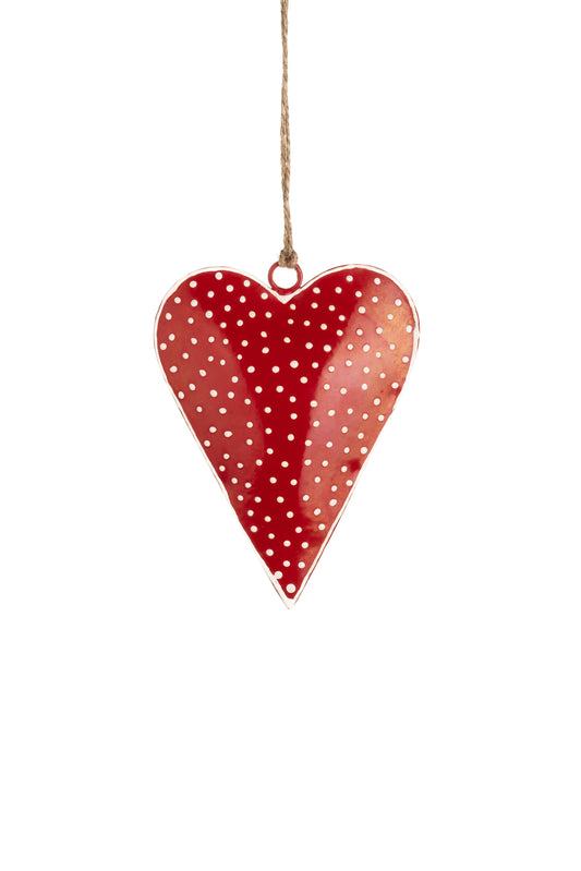 Small Dotty Red Heart