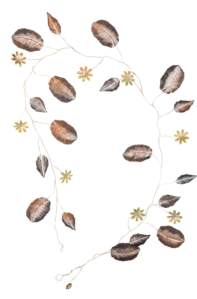 Bronzed Leaf Garland