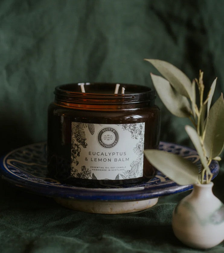 Eucalyptus & Lemon Balm 3 Wick Candle
