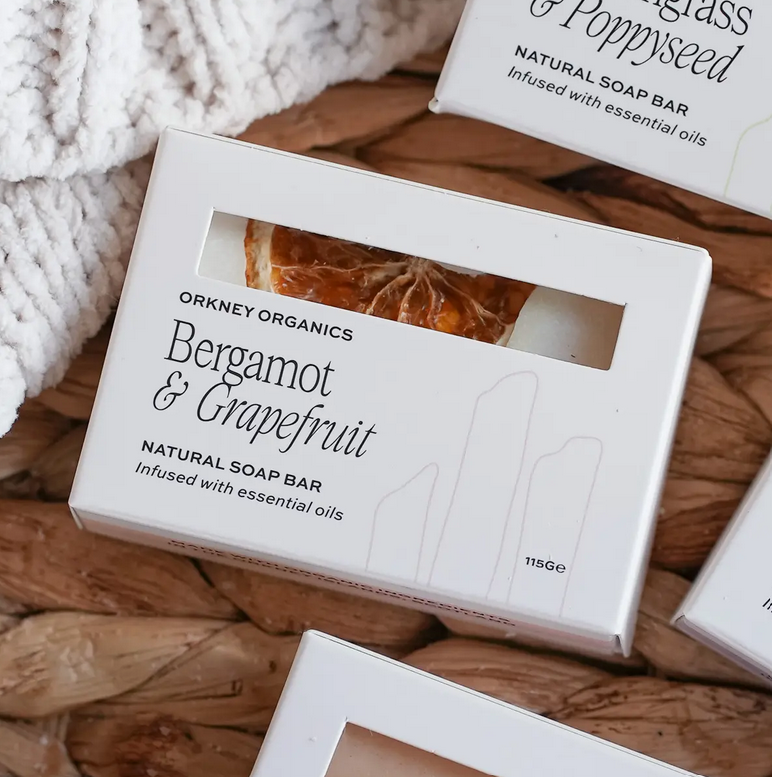 Bergamot & Grapefruit Natural Soap Bar