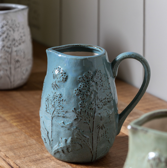 Duck Egg Meadow Jug