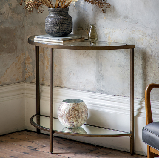 Demi Lune Console Table