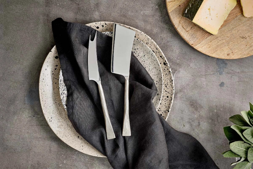 Silver Cheese Knife Set