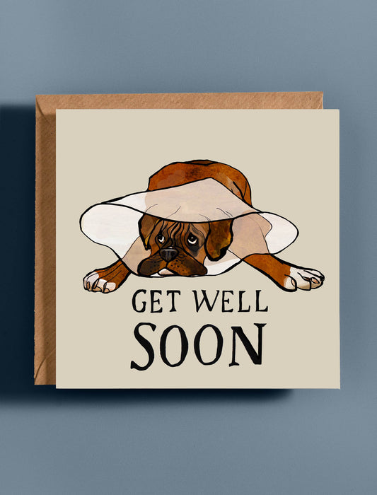 Get Well Dog Card