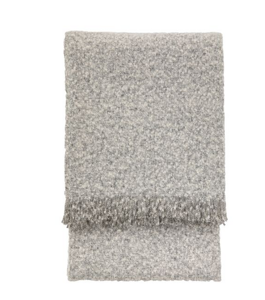 Melange Grey Throw