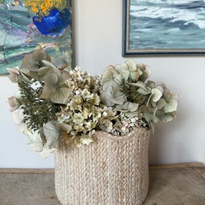 Natural Tulip Basket