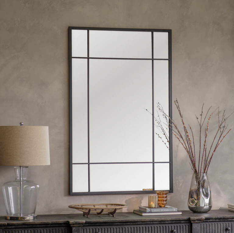 Portia Iron Mirror