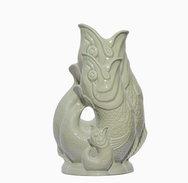Sage Large Gluggle Jug