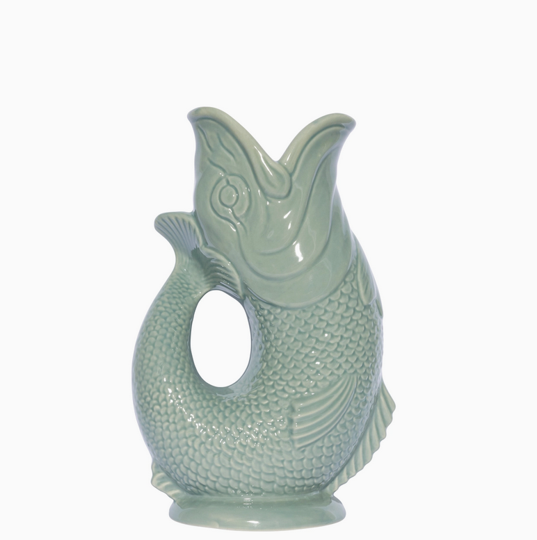 Sage Large Gluggle Jug