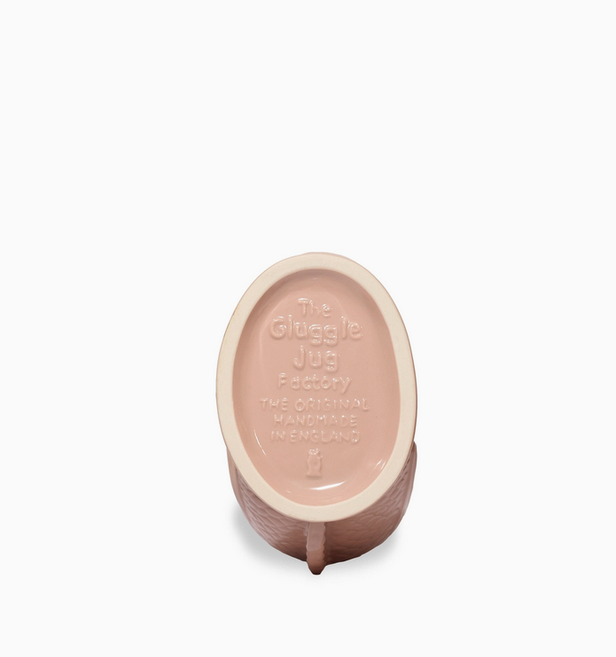 Tan Large Gluggle Jug