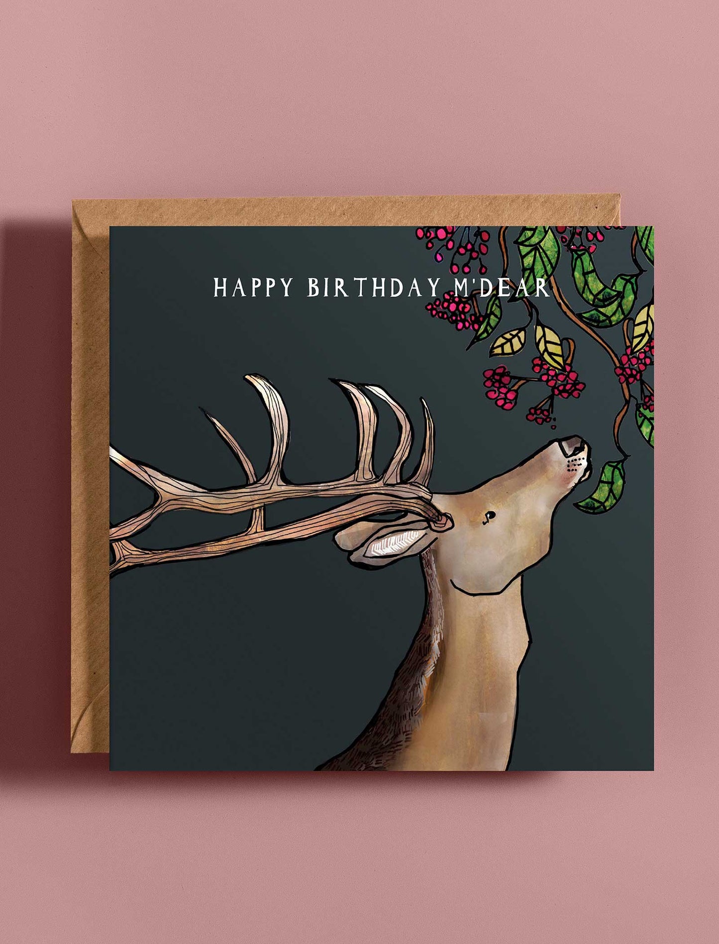 Birthday Deer Card