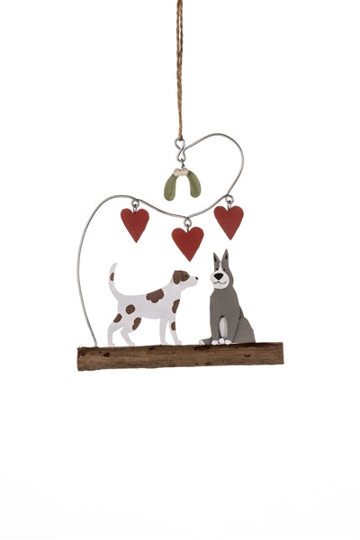 Christmas Dogs on Stick