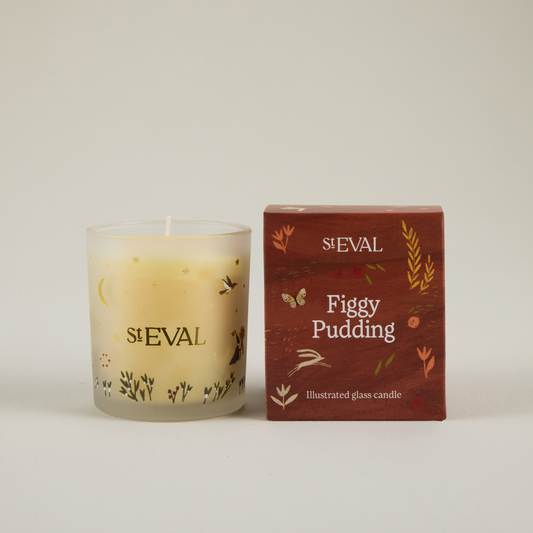 Figgy Pudding Wonderland Glass Candle