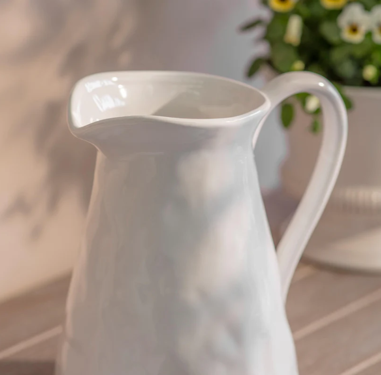 Hand-Finished Pitcher