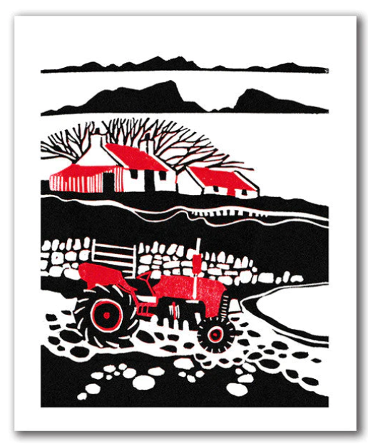 Red Roof Card