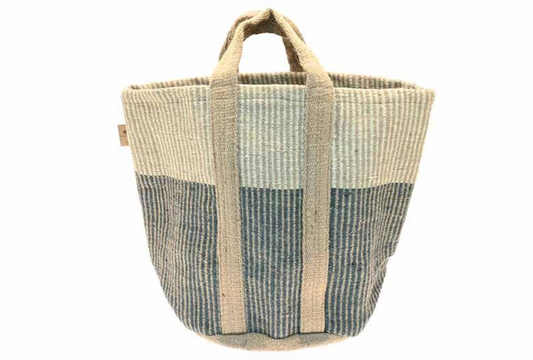 Brown Jute Storage Basket