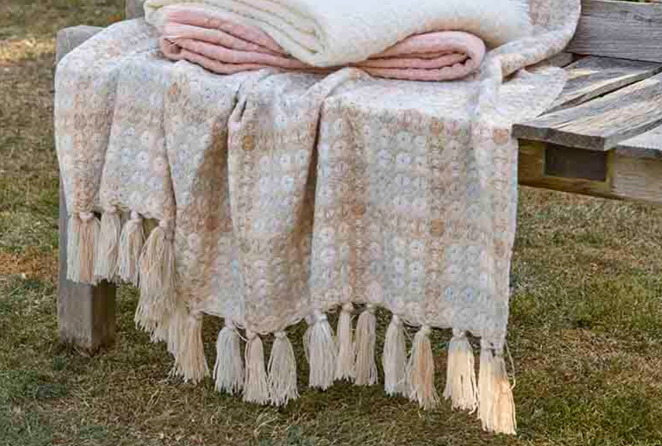 Kielder Cream Throw