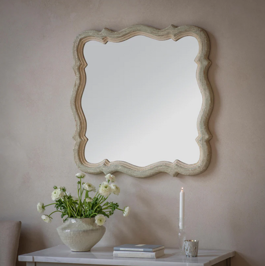 Scalloped Mirror