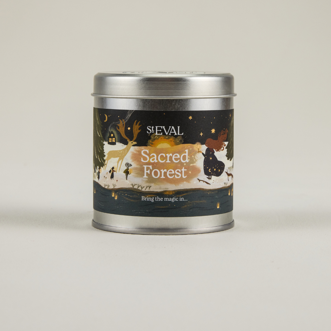 Sacred Forest Scented Tin Candle